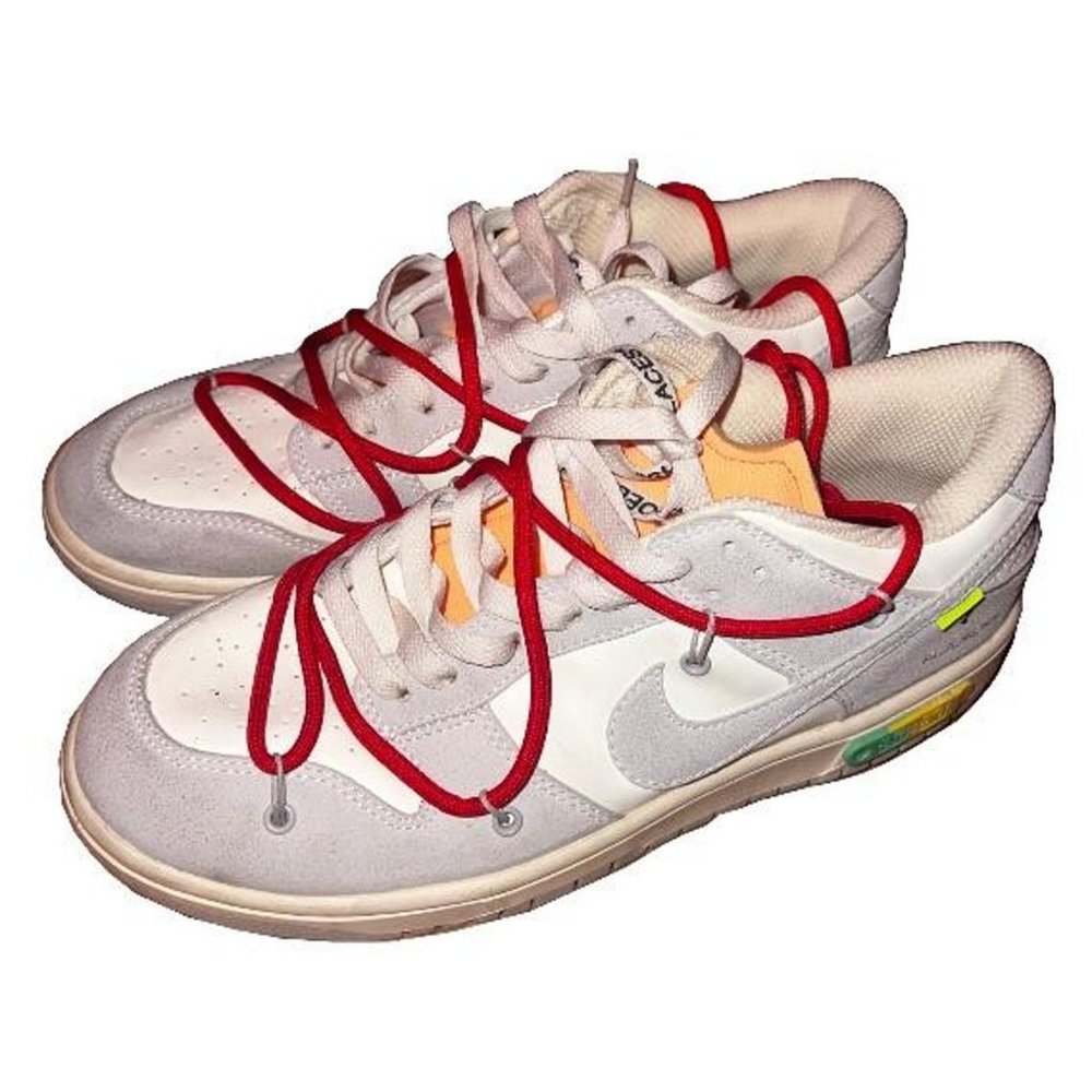 Size 8.5 - Nike Dunk Low x Off-White (real receipt included) Off-White